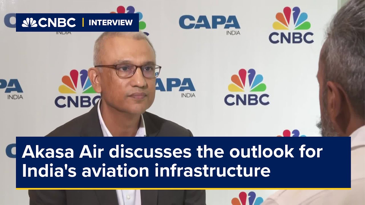 Akasa Air discusses the outlook for India's aviation infrastructure