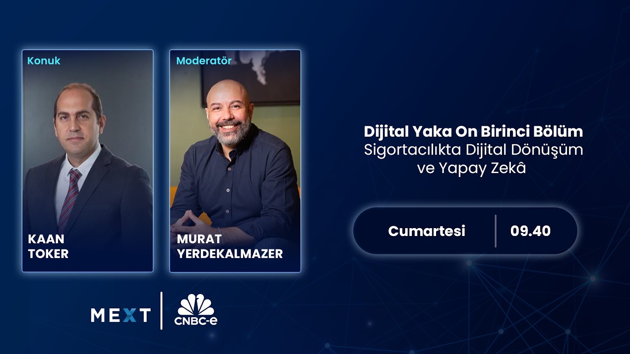 Dijital Yaka | Bölüm 11 - Sigortacılıkta Dijital Dönüşüm ve Yapay Zekâ