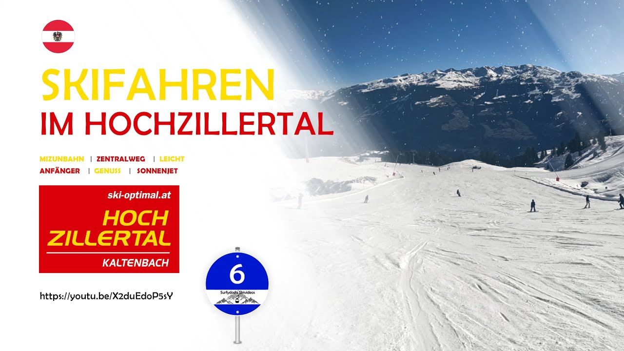 Kaltenbach (Ski-Optimal Hochzillertal) - Piste 6 (blau) - Mizunbahn leicht