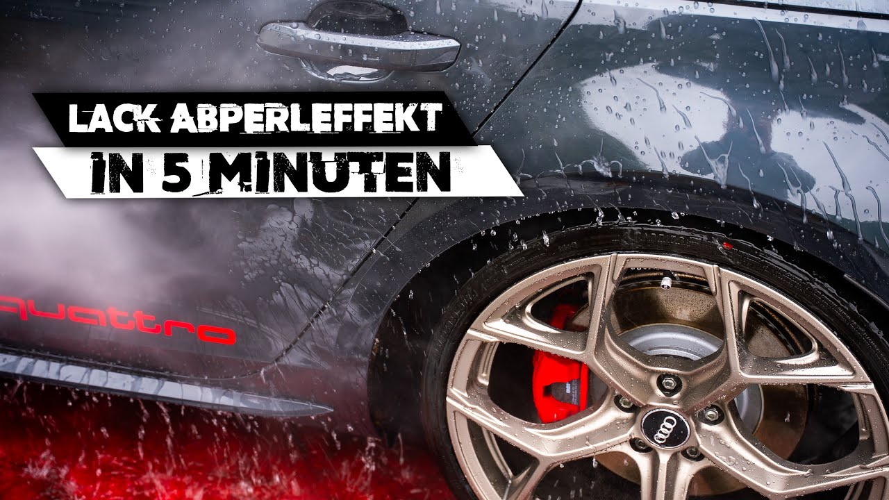 In 5 Minuten VERSIEGELT // Der Abperl-Boost für dein Auto, den jeder hinbekommt