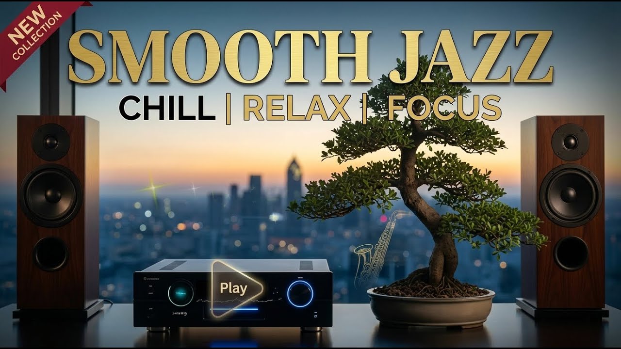 90s Smooth Jazz Vibes 🌙 Midnight Melodies for Relaxation & Silent Drift 🎶