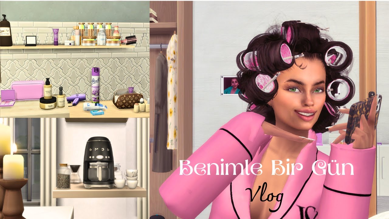 Yeni Başlangıçlar... Zara Vera ile Tanışın 💫 | Sims 4 Estetik Vlog Series #sims4vlog #aestheticvlog