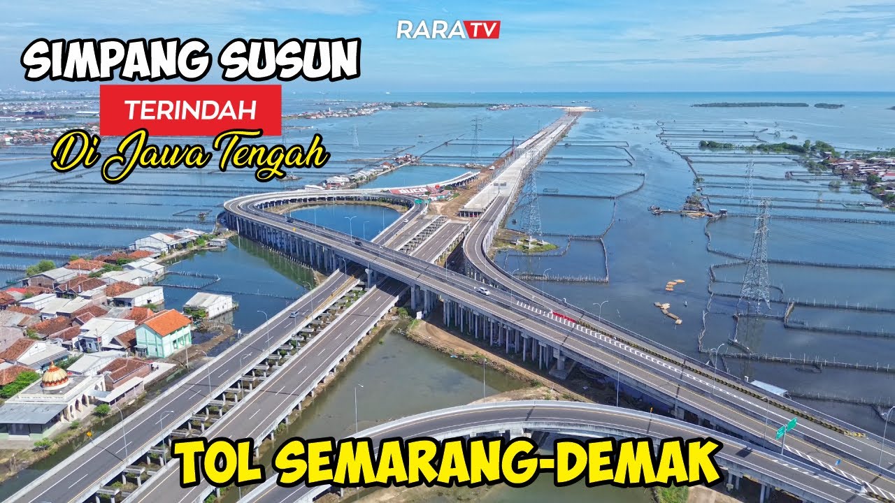 LUAR BIASA‼️TANGGUL LAUT MATRAS BAMBU TOL SEMARANG-DEMAK HAMPIR TERSAMBUNG