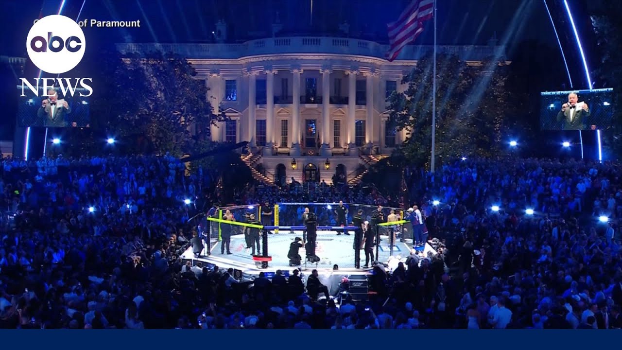 Подробности боя Трампа в UFC на Южной лужайке Белого дома