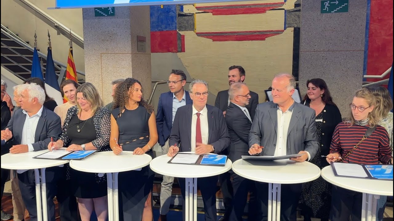 En direct de Marseille : La Région Sud confirme sa mobilisation pour sauver la Méditerranée !