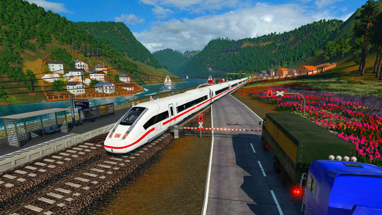 Transport Fever 2: Der Bahnübergang Teil 1189