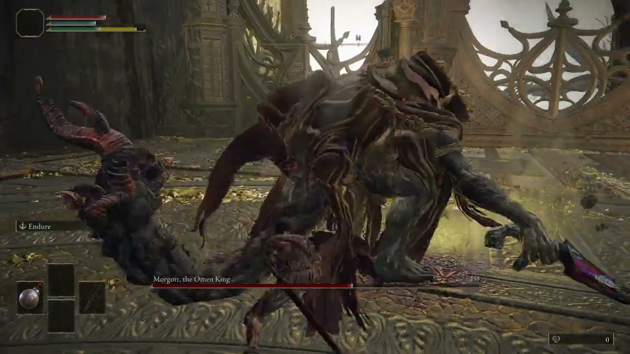 Morgott no hit/damage RL1 +0 NG+7 no talismans