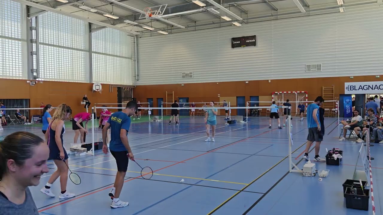 Tournoi Blagnac avec Christelle｜ 1/4 finale MX