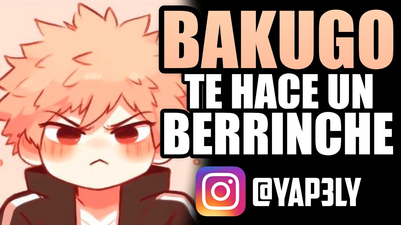Bakugo te hace un berrinche 🤭 | ASMR Bakugo Español | Bakugo ASMR Roleplay