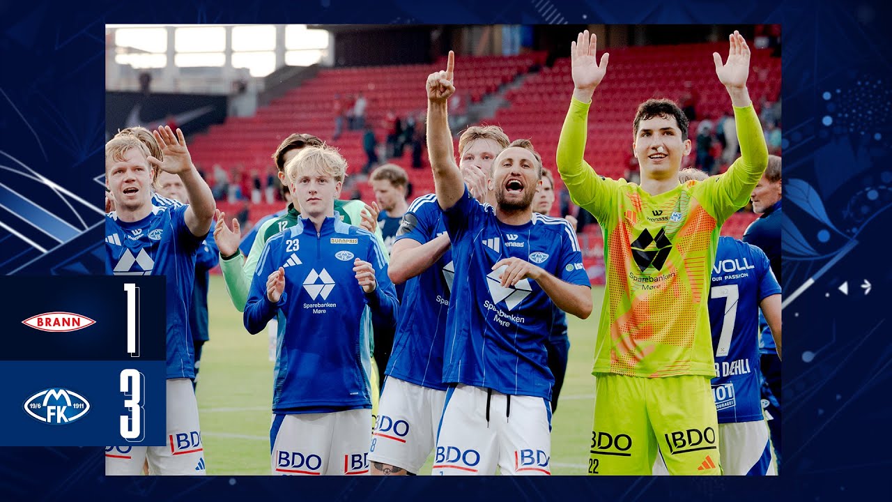 Brann 1 - 3 Molde | Runde 10 - Eliteserien 2024