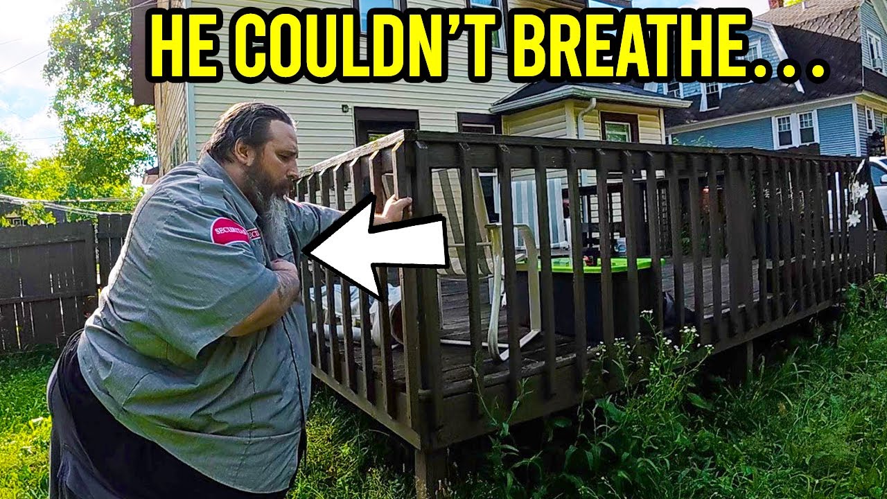 He Clutched His Chest and almost Collapsed then we FOUND THIS!