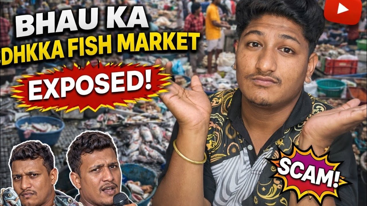 BHAU KA DHAKKA FISH MARKET EXPLORE 