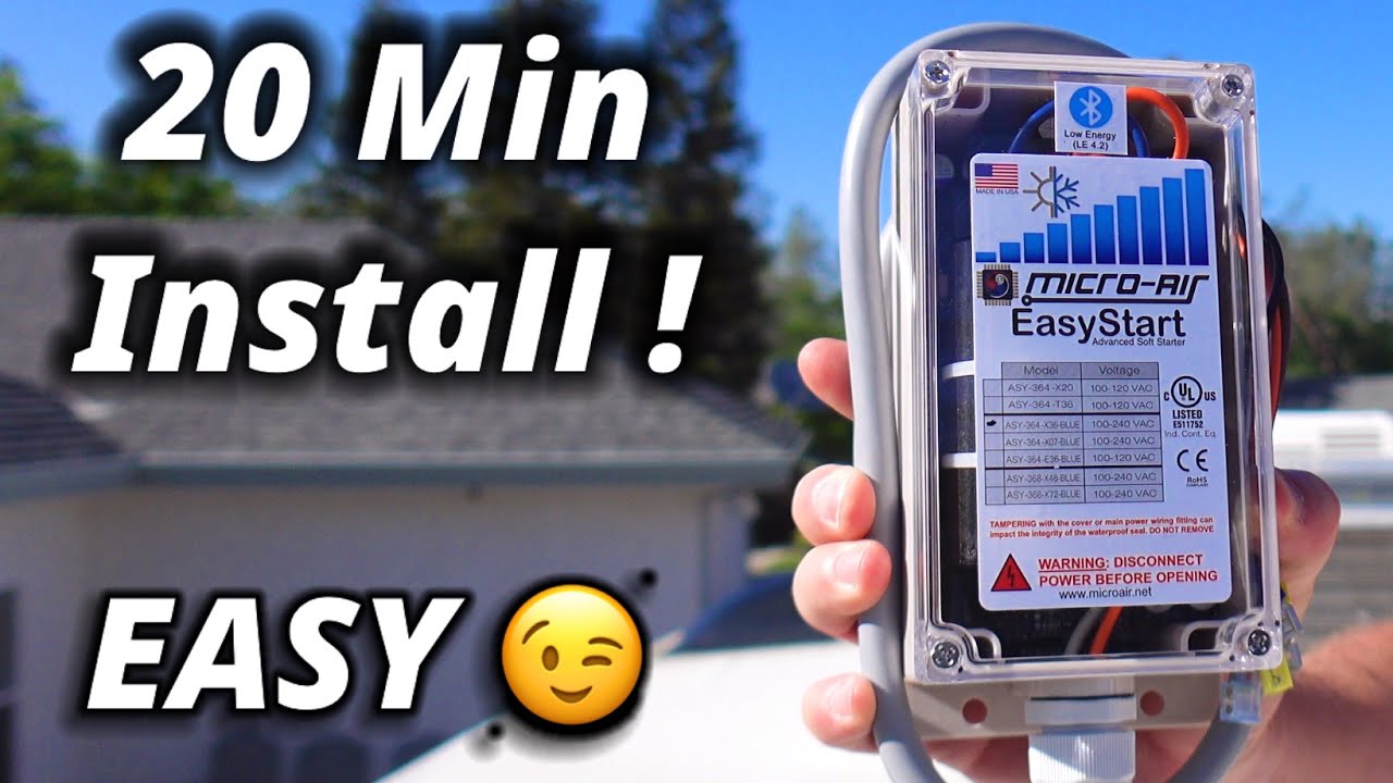 HOW TO:  Micro Air Easy Start Install IN 20 Minutes!! RV AC