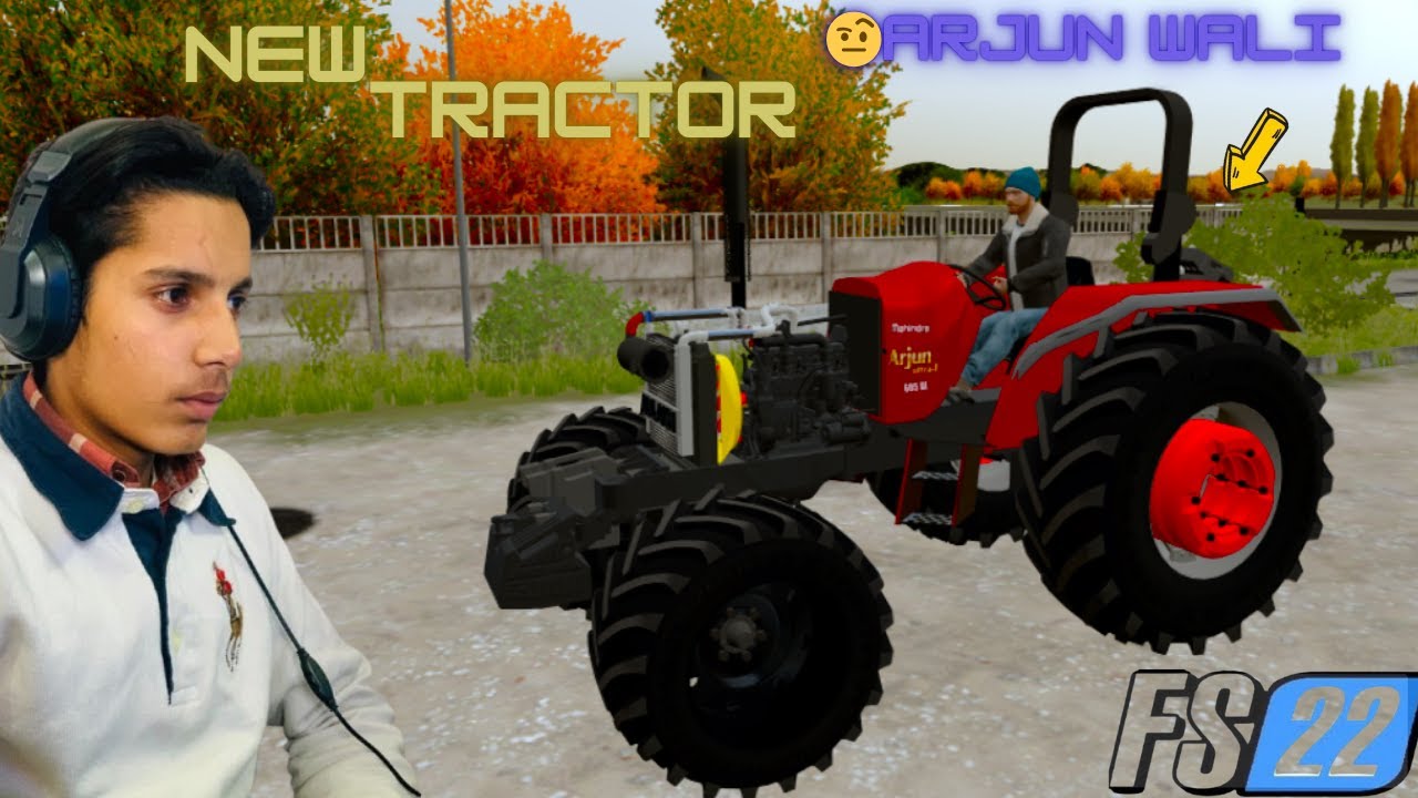 Arjun Tractor La Aaya 🔥💪 | New Tractor Power Test 🚜 | FS22 