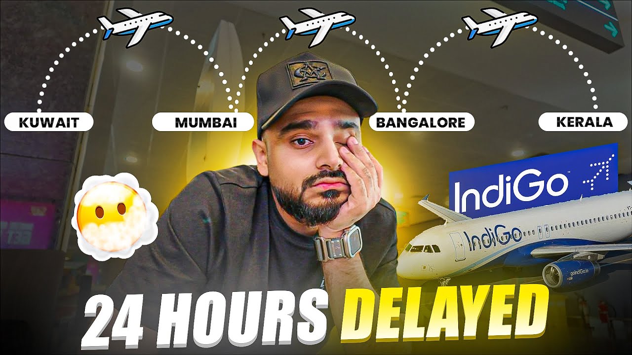 The 'REAL INDIGO AIRLINES STORY' | Stranded at 3 airports 😢