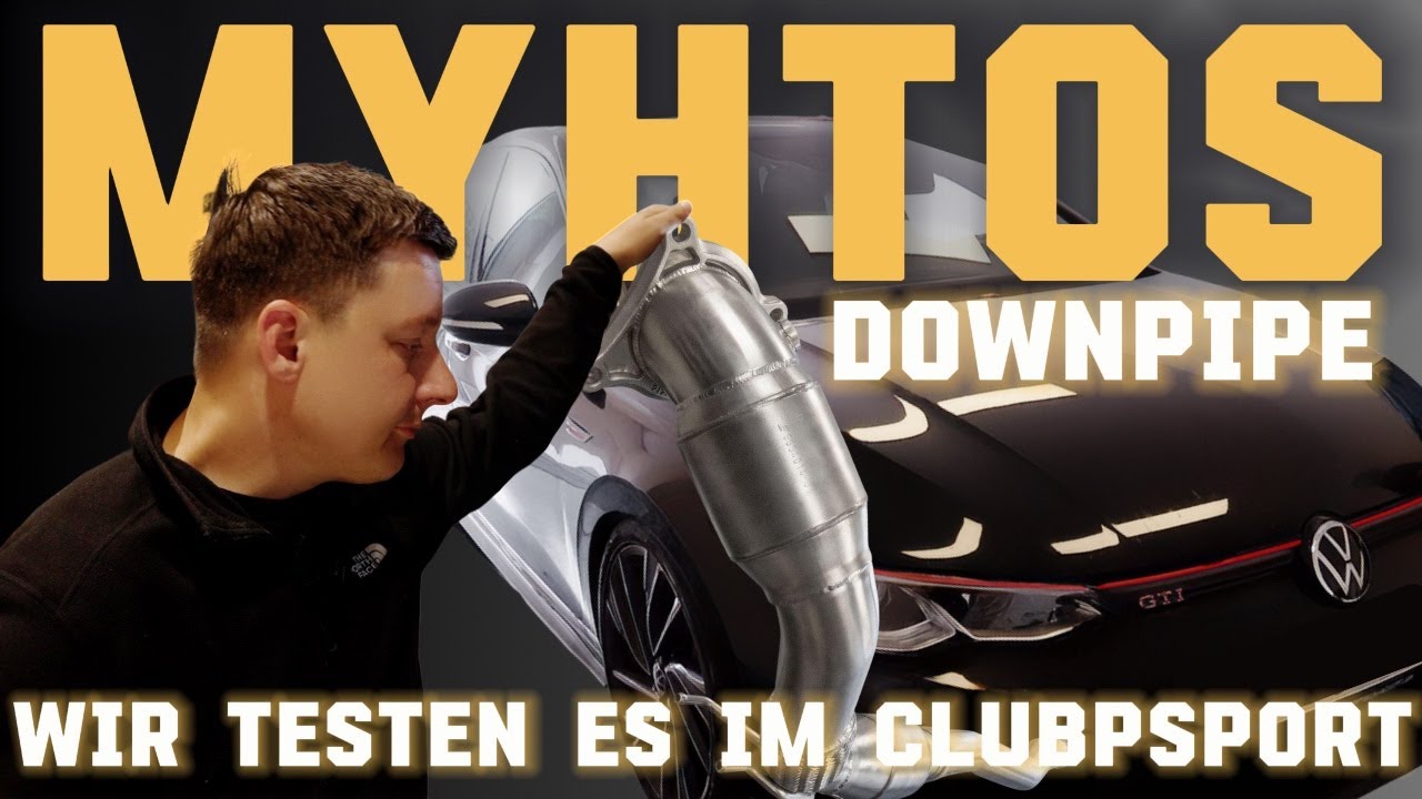 GOLF 8 CLUBSPORT / BRINGT DIE DOWNPIPE ÜBERHAUPT EINEN UNTERSCHIED?