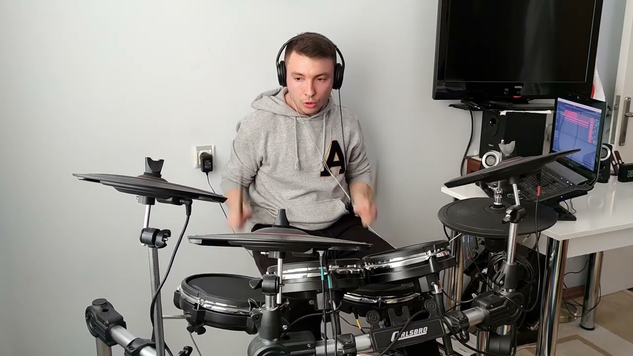 Tarkan - Yolla / Drum Cover at Home - Talat KAVAS