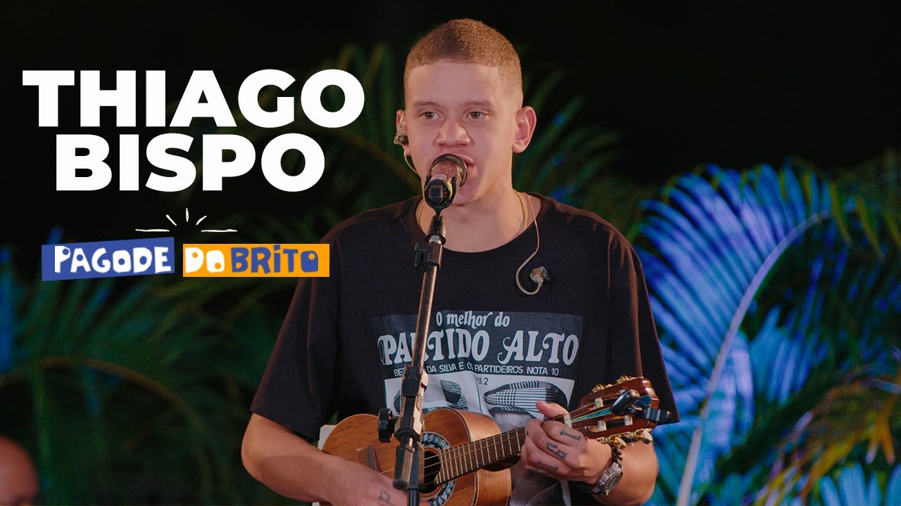 THIAGO BISPO no PAGODE DO BRITO ao vivo na ARUC - Samba Raiz