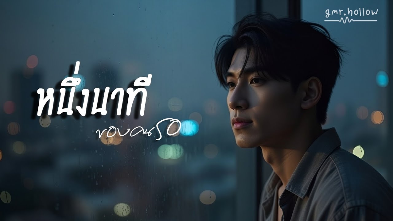 หนึ่งนาทีของคนรอ - gmr.hollow | แค่หนึ่งนาที ก็แสนนาน  [Lyric Video]