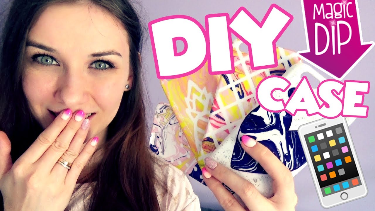 🍍 4 POMYSŁY DIY NA CASE NA TELEFON | MAGIC DIP