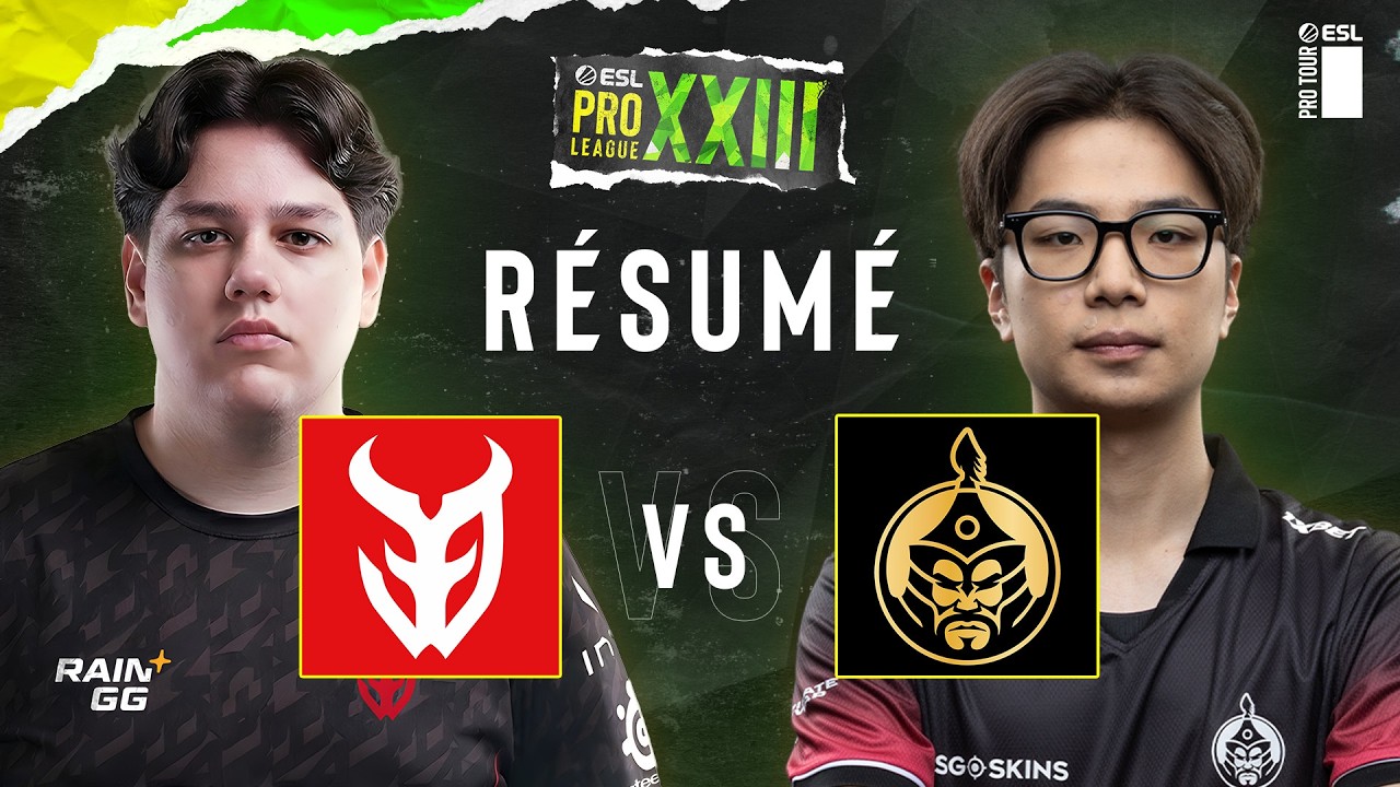 3DMAX vs THE MONGOLZ : Le résumé - ESL Pro League S23