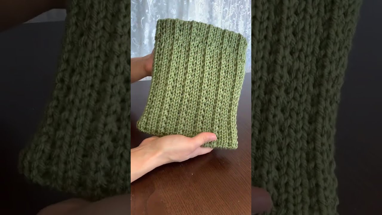 Tuto cache-cou (snood) à motif de lierre sur la Sentro 48