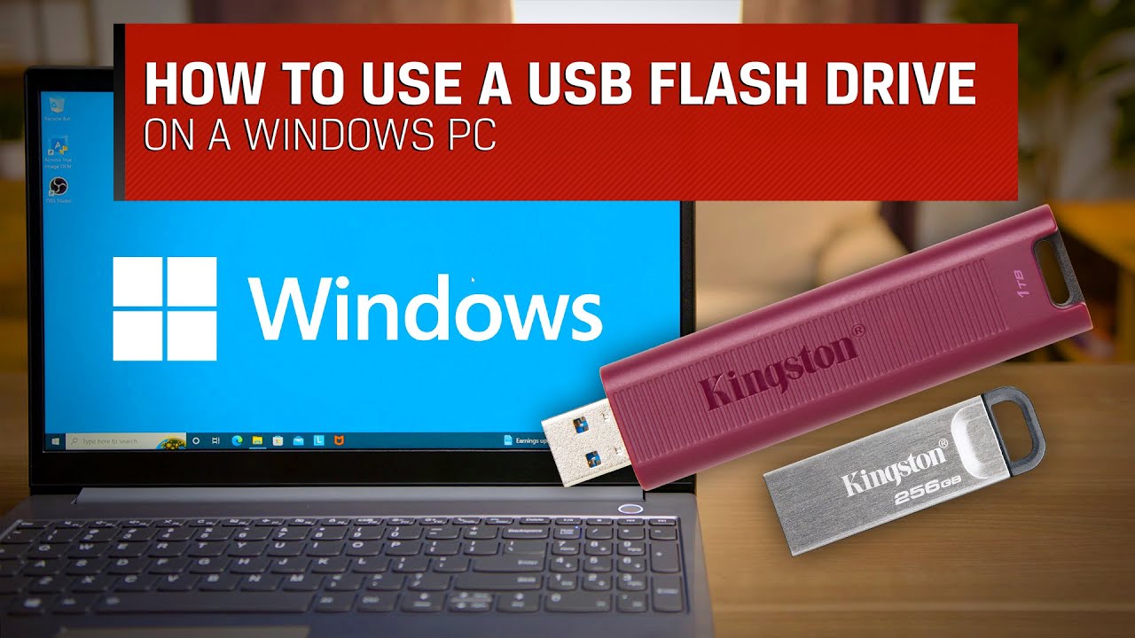 Using a USB Drive on a Windows PC
