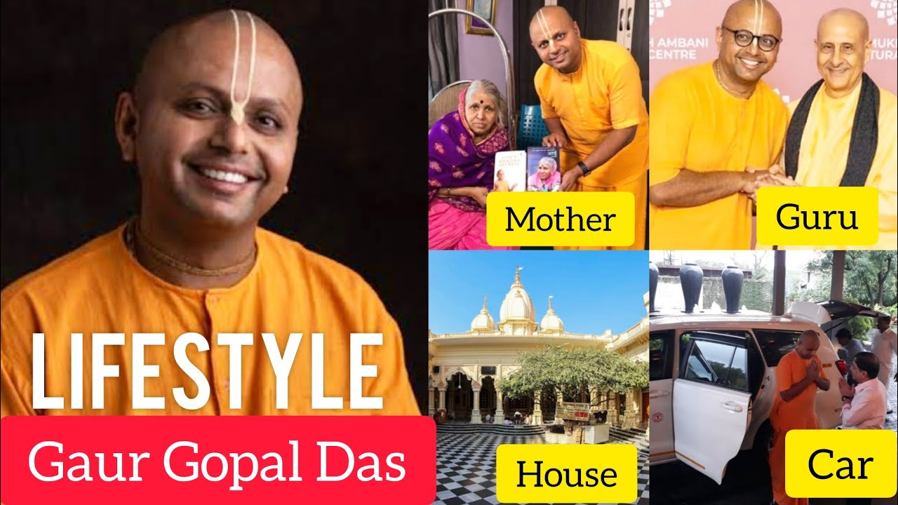 Gaur Gopal Das Biography | Gaur Gopal Das Lifestyle 2025, Age, Income, Family, Guru, Marriage