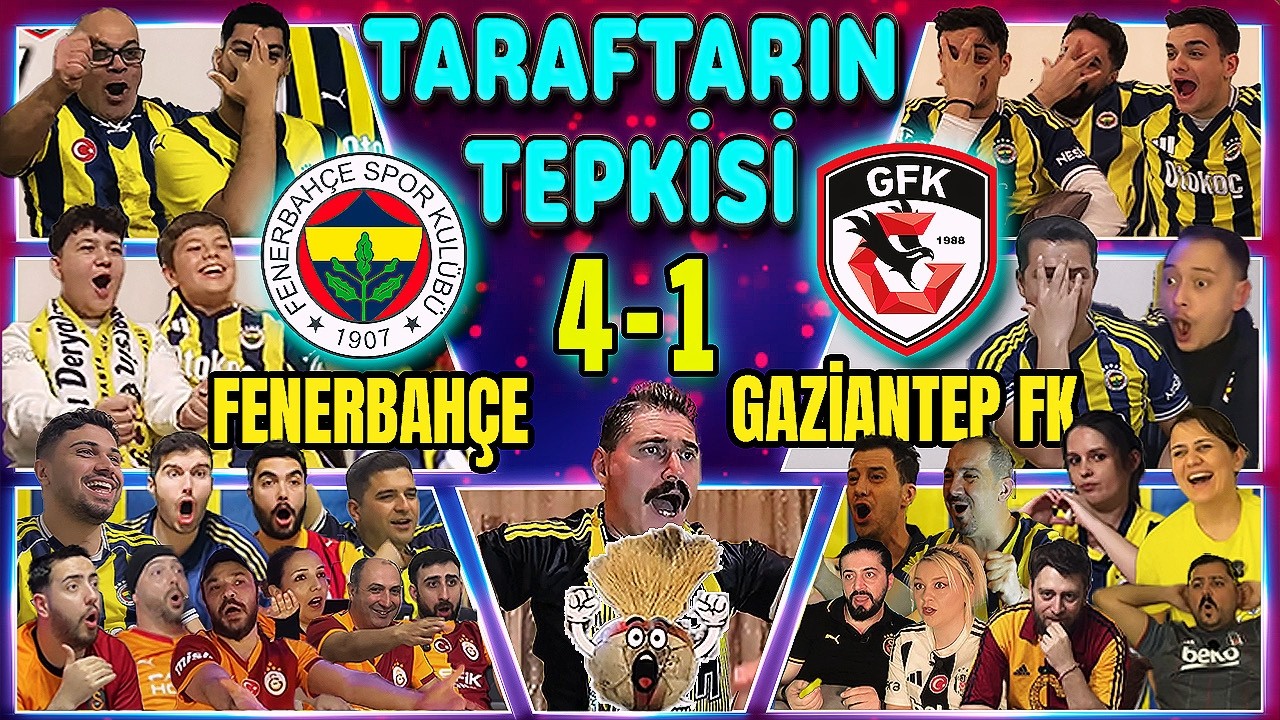NENE HAT-TRICK, KANTE İLK GOL! 🔥 RESİTAL GECESİ! 🌟 FENERBAHÇE 4-1 GAZİANTEP FK | TARAFTARIN TEPKİSİ