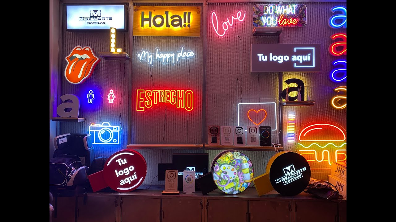 Neon flex  | Ne&oacute;n flexible Estrecho doble trazo