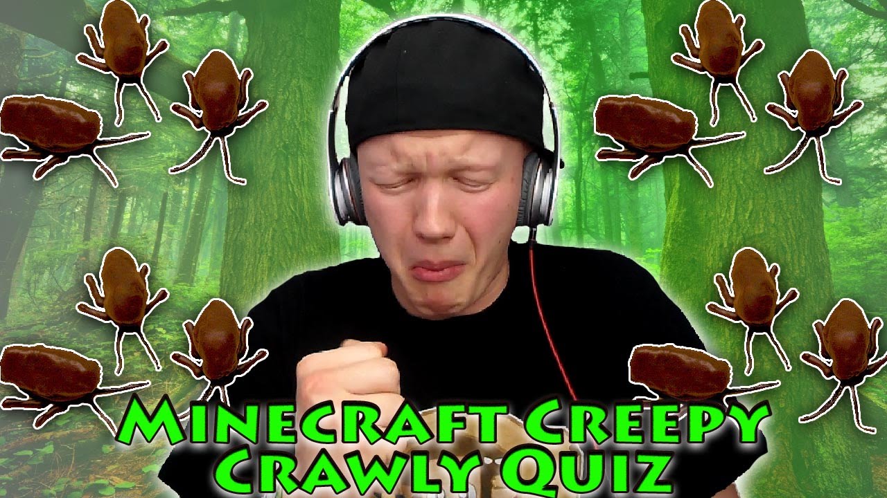 Minecraft Creepy Crawly Quiz Challenge With Netty Plays
