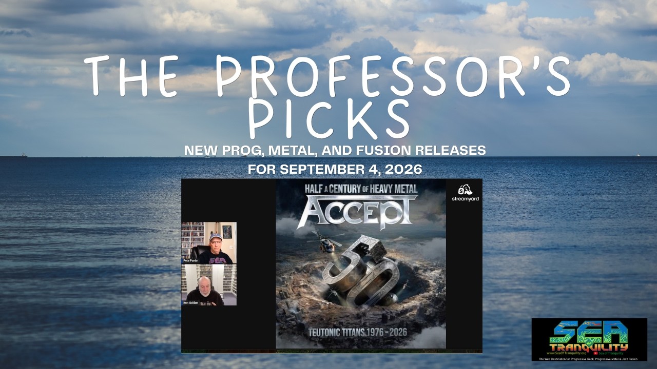 The Professor's Picks: New Prog, Fusion, and Metal Releases for September 4, 2026
