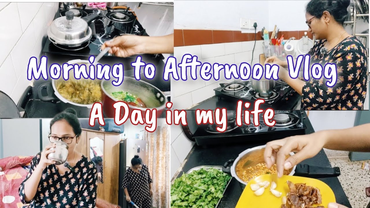Morning to Afternoon Vlog || A day in my life without maid || Telugu indian housewife daily routine 