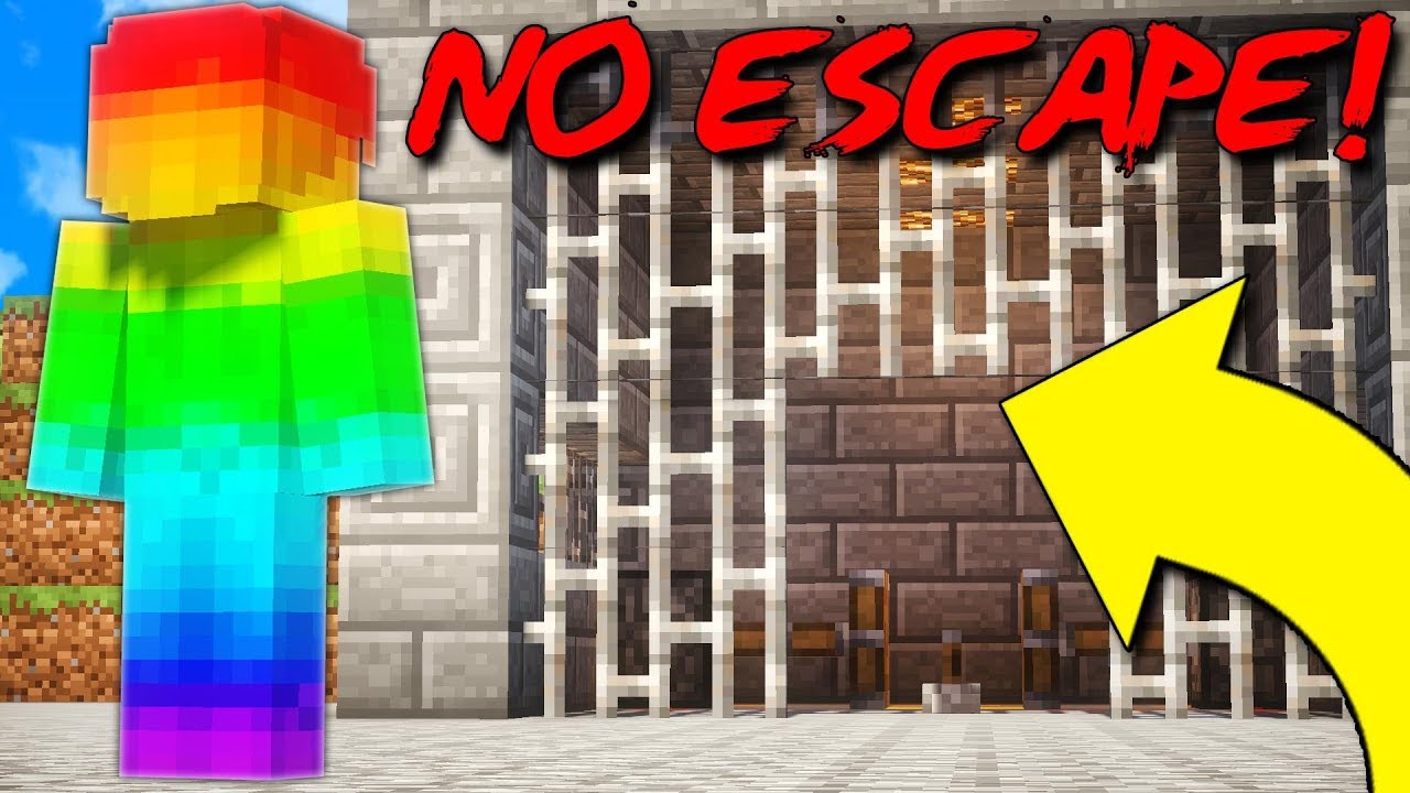 RAINBOW STEVE BUILT THE ULTIMATE STEVE PRISON