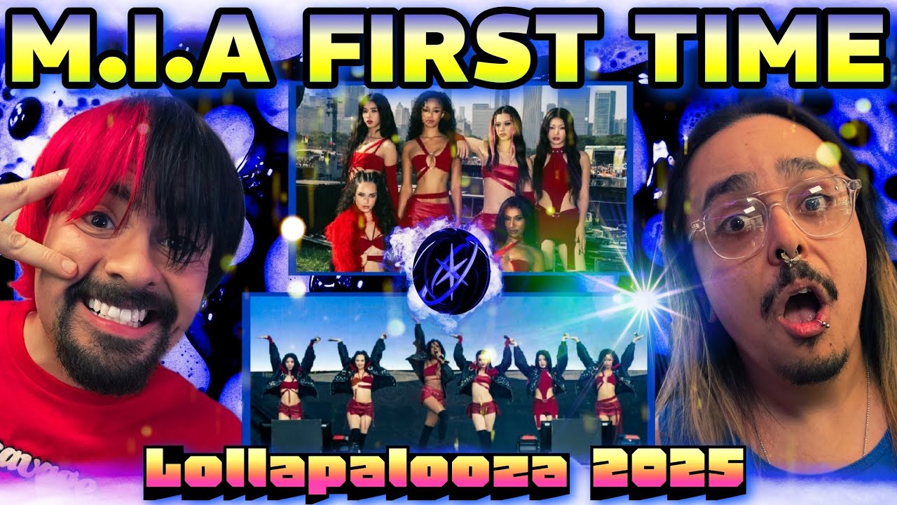 ОН КУПИЛ ВИНИЛ! | Первая реакция американца на KATSEYE — M.I.A. LIVE на LOLLAPALOOZA 2025
