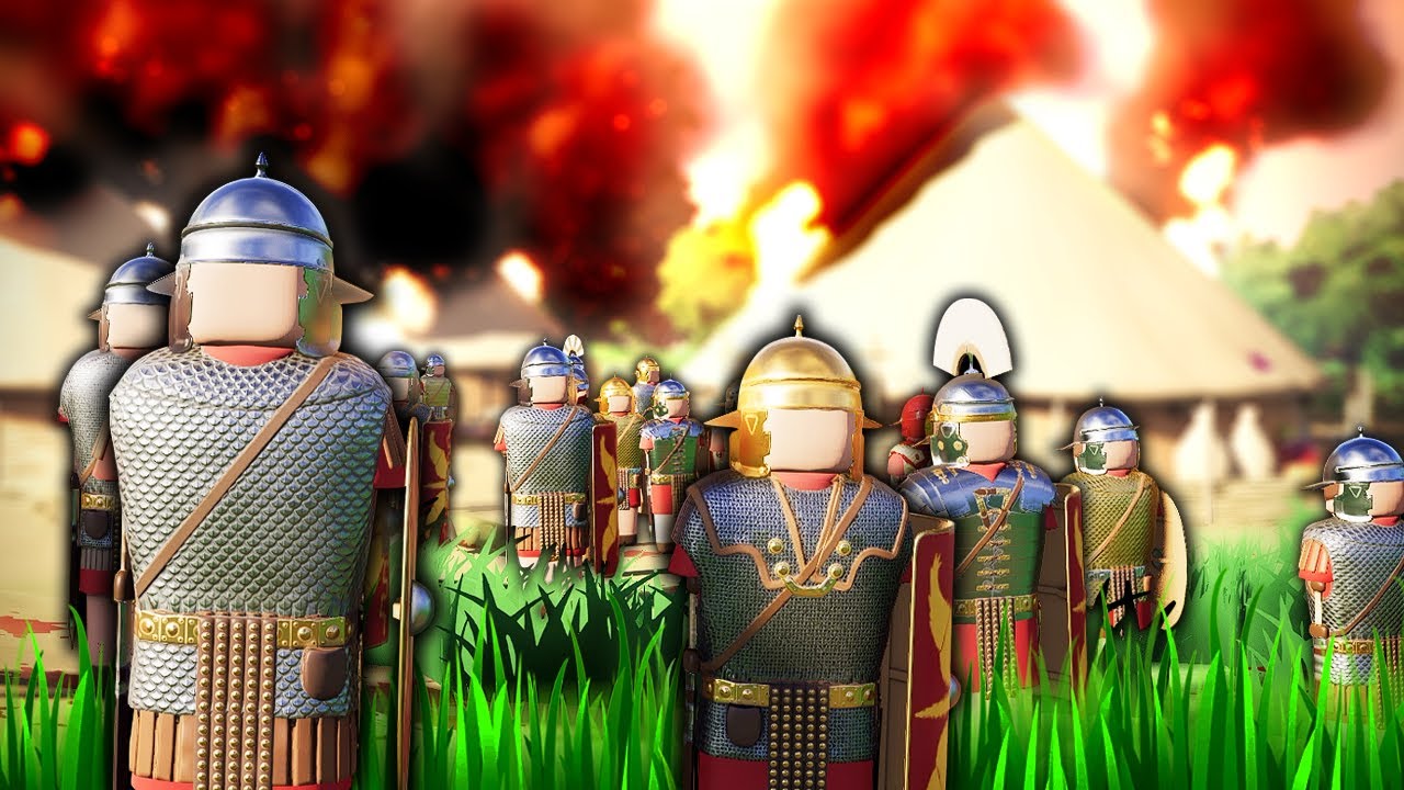 Burning down 5 INNOCENT VILLAGES... just for fun! Roman Warlord Britannia game