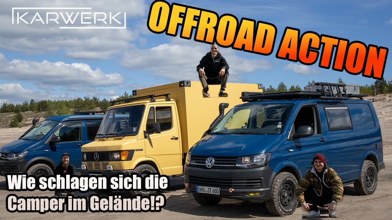 KARWERK | FASZINATION OFFROAD | Abseits der Straße mit DIY Camper-Vans