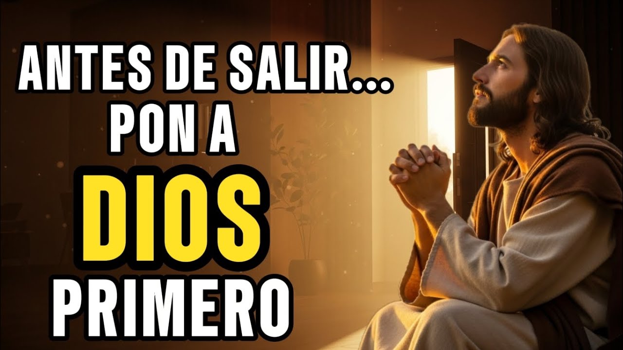 Oración de la mañana | Antes de salir de casa, entrégale este día a Dios