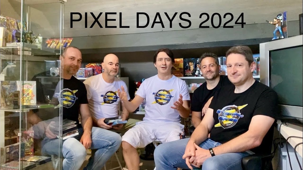 PIXEL DAYS 2024 ! Lestat  et les copains chez Geoffrey !