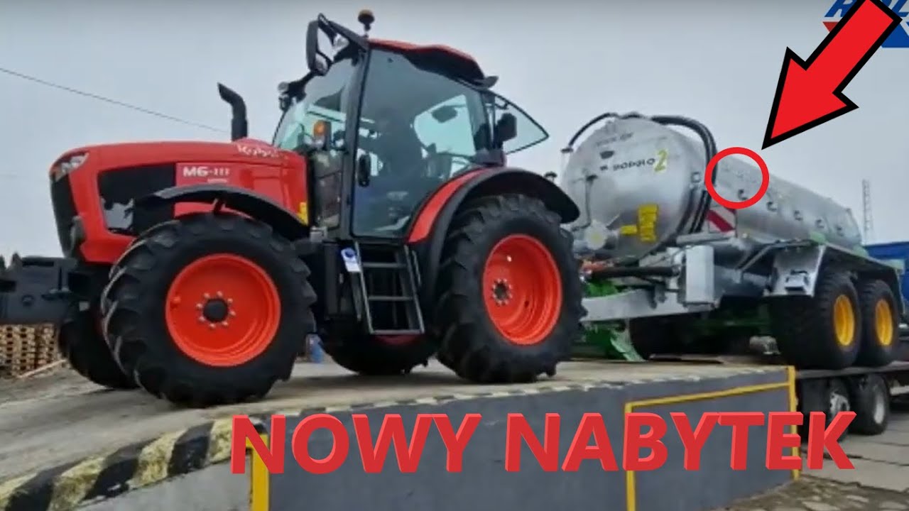 NOWY NABYTEK KUBOTA M6 z JOSKIN | ROLMECH