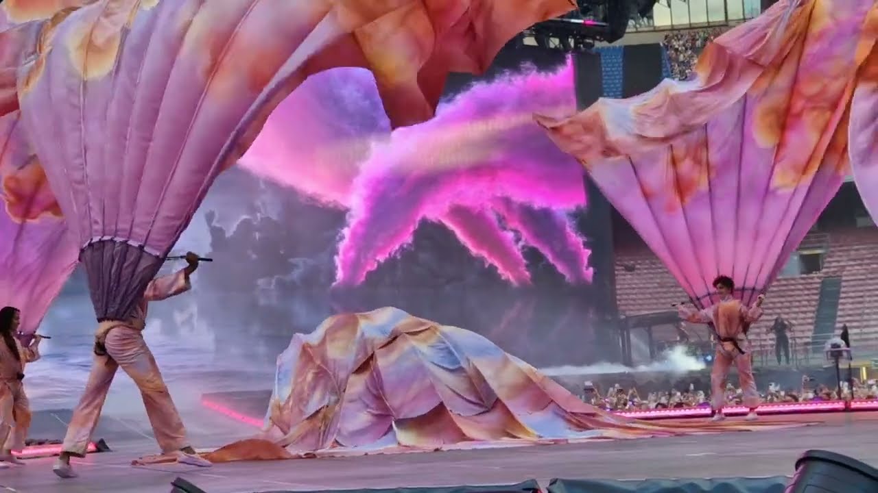 Taylor Swift Milano San Siro The Eras Tour - Apertura concerto FRONTE PALCO