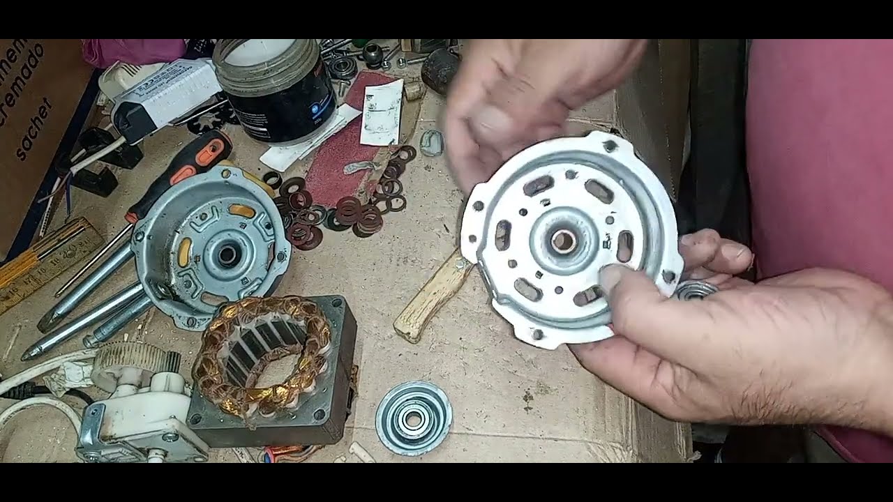 Cambiar bujes por rulemanes en ventilador de pie