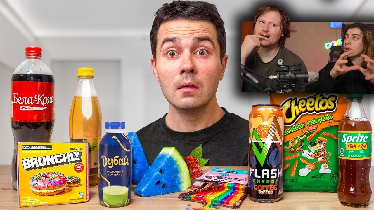 Попробовал самые СТРАННЫЕ новинки из Беларуси (зря) | РЕАКЦИЯ на Самый сахар