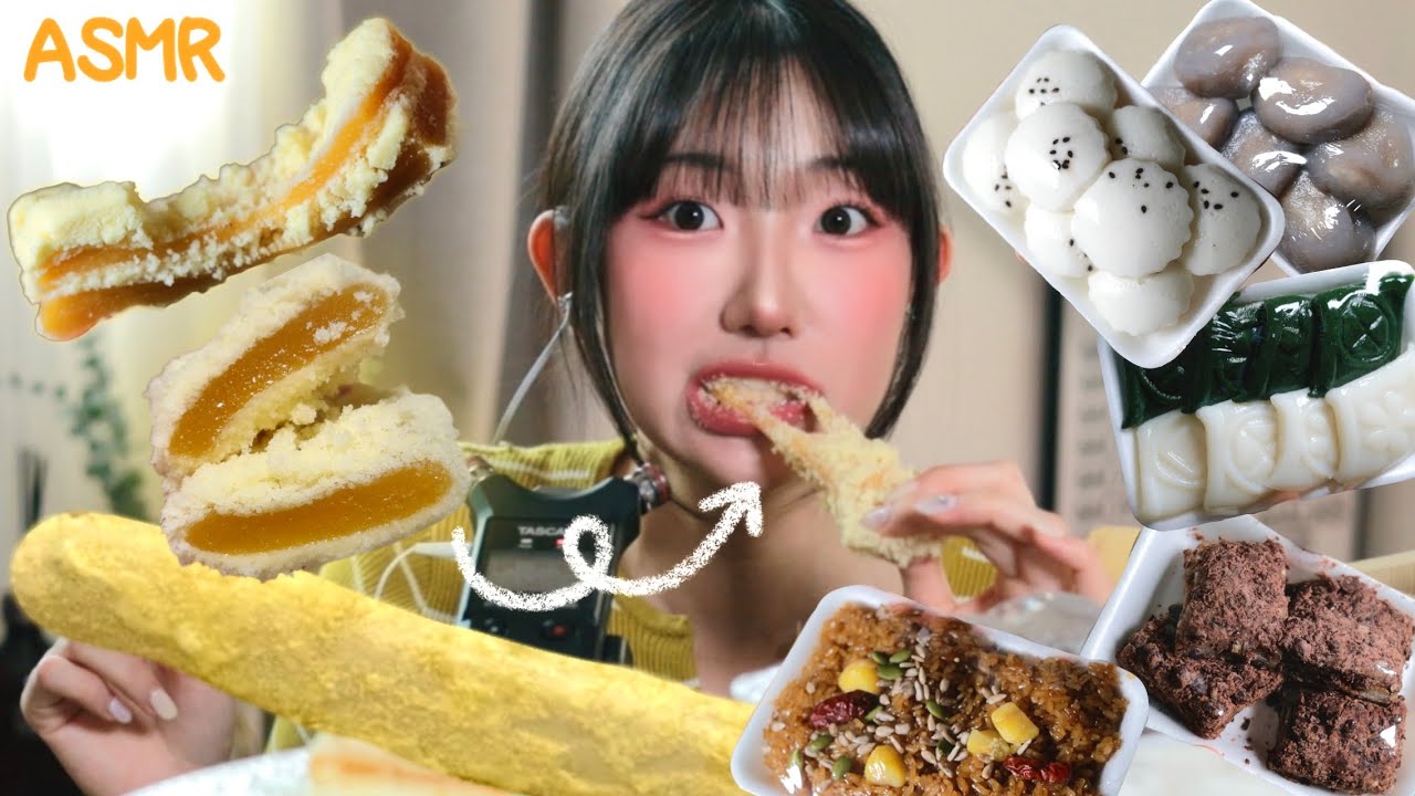 ASMR 창억떡까지...쫀득대환장시대
