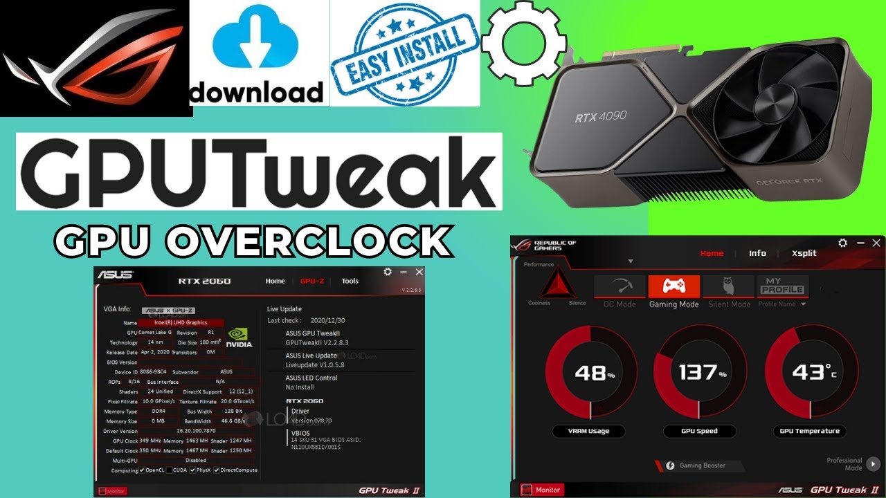 🔥 GPU Tweak II Download & Install &ndash; Best GPU Tuning Tool? Full Review! 🚀