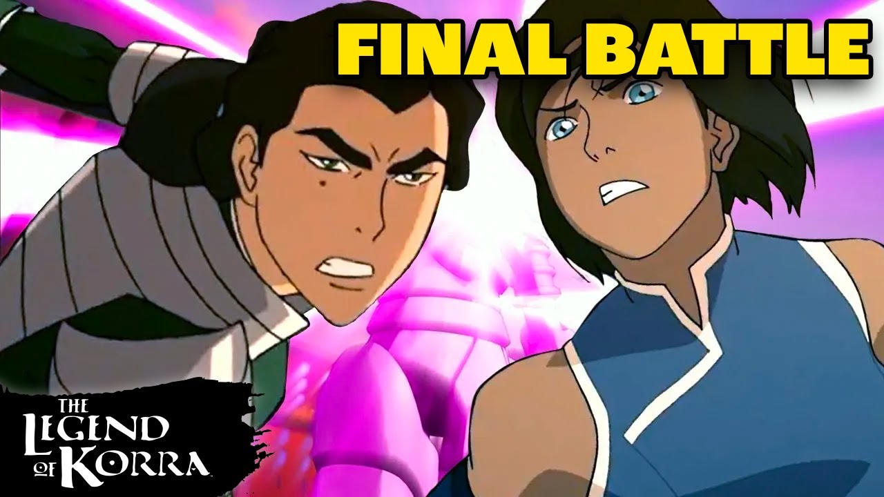 Korra vs. Kuvira 💥 FINAL BATTLE | The Legend of Korra