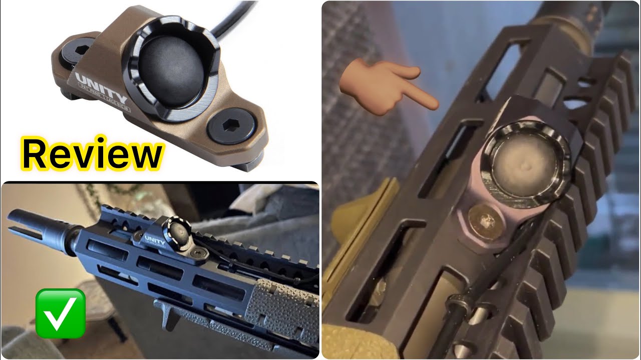 UNITY TACTICAL HOT BUTTON (mlok) review!!