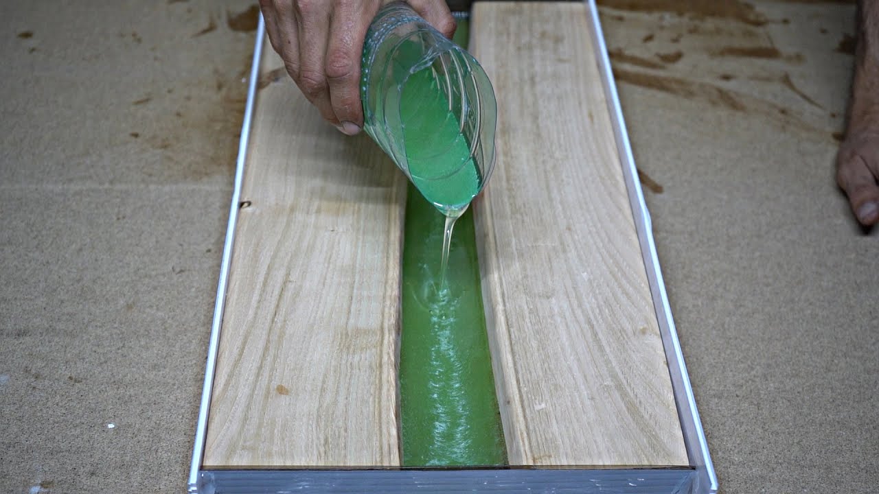 Epoxy Live Edge Cutting Board