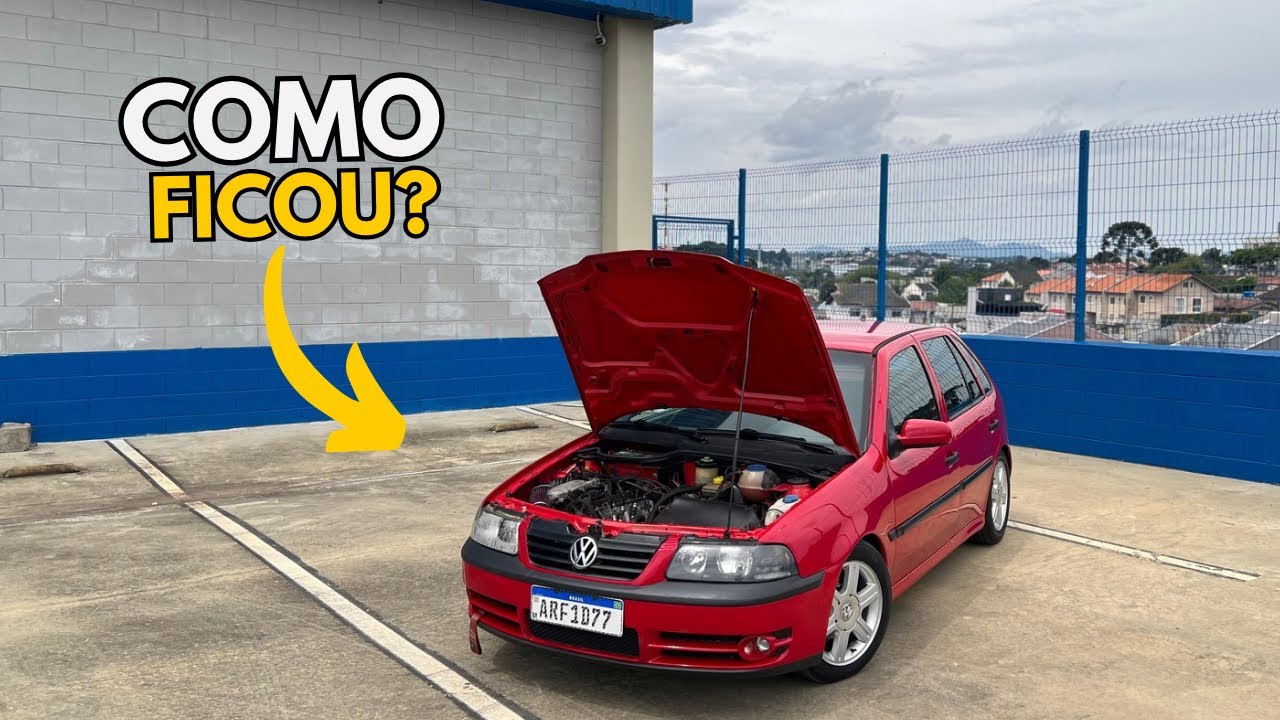 VW GOL G3 1.6 8v POWER FLEX 2004 (+100cv) | DEPOIS DO ACIDENTE! #1