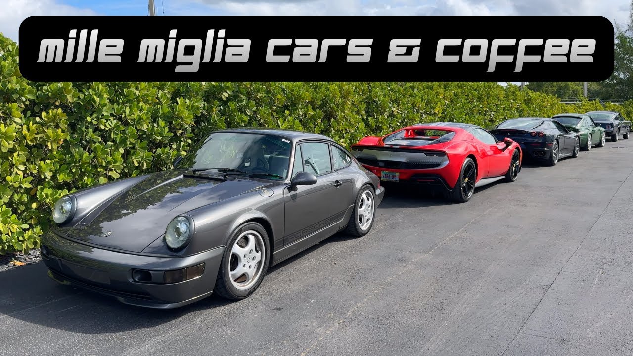 CARS AND COFFEE at Hagerty Garage Miami